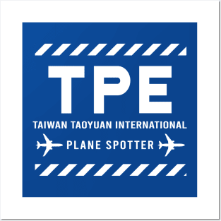 TPE Plane Spotter | Gift T-Shirt Posters and Art